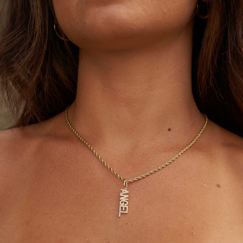 'Angel' Pendant - Yellow Gold